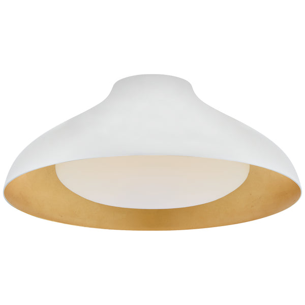 Agnes Outdoor (Damp) Flush Mount Ceiling Light by Visual Comfort Signature