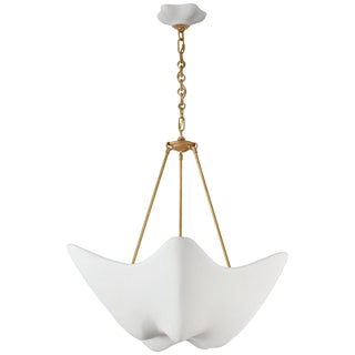Buy hand-rubbed-antique-brass Cosima Chandelier by Visual Comfort Signature