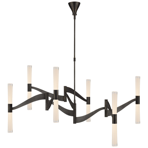 Brenta Outdoor (Damp) Chandelier by Visual Comfort Signature