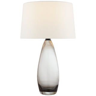 Buy smoked-glass-and-smoke-shade Myla Table Lamp by Visual Comfort Signature