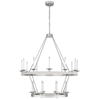 Buy polished-nickel Launceton Chandelier by Visual Comfort Signature