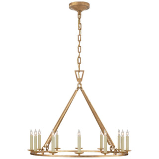 Buy gilded-iron Darlana Ring Chandelier by Visual Comfort Signature