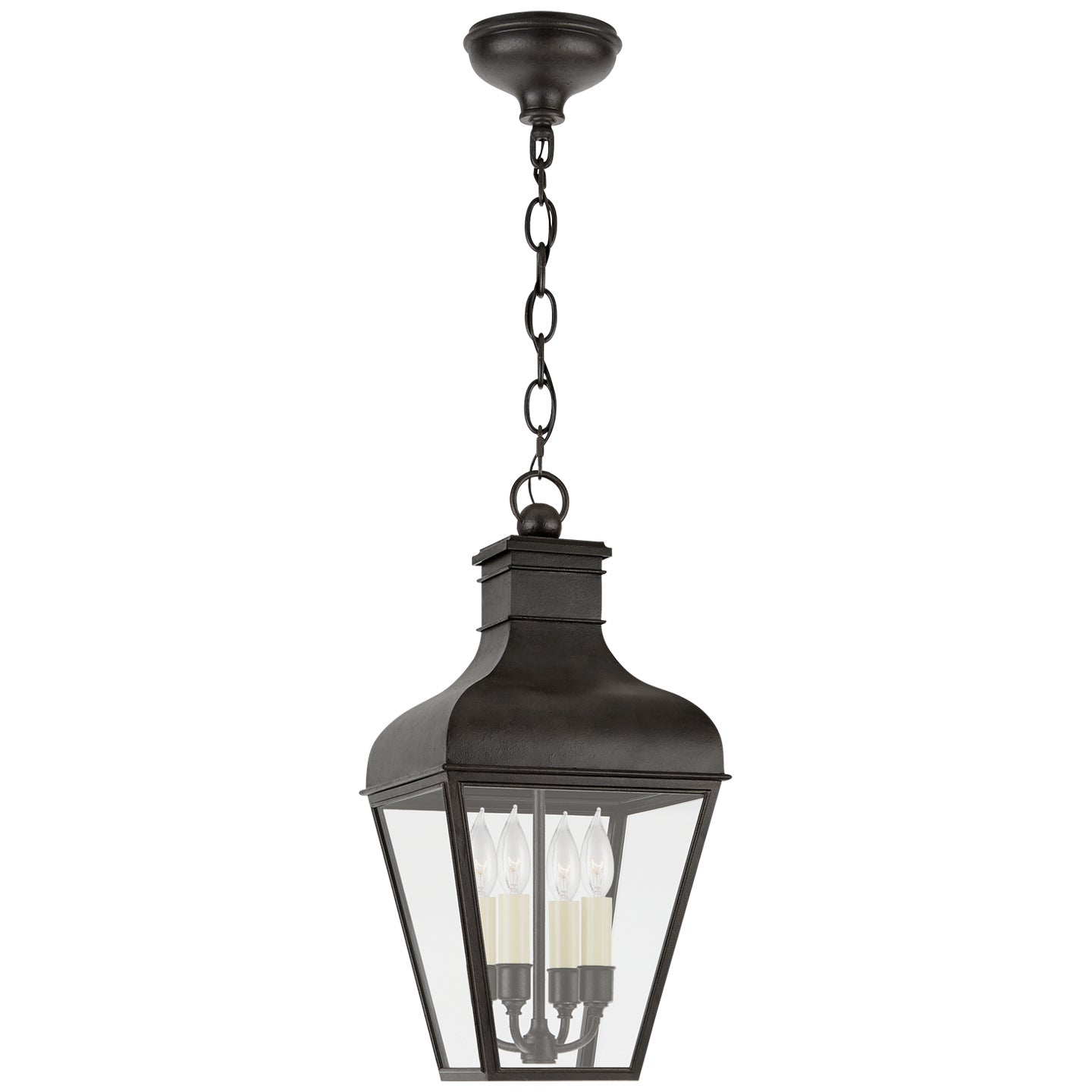 Visual Comfort Signature - CHO 5161FR-CG - Four Light Hanging Lantern - Fremont - French Rust from Lighting & Bulbs Unlimited in Charlotte, NC