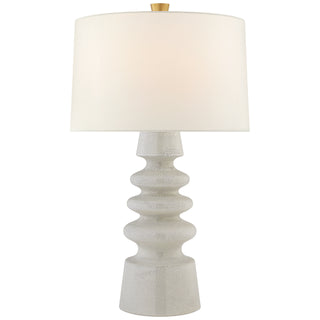 Buy white-crackle Andreas Table Lamp by Visual Comfort Signature