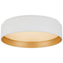 Shaw Outdoor (Damp) Flush Mount Ceiling Light by Visual Comfort Signature