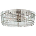 Cadence Outdoor (Damp) Flush Mount Ceiling Light by Visual Comfort Signature