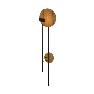 Buy teak Dot Outdoor (Damp) Wall Lamp by Accord Lighting