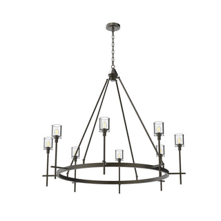 Buy clear-crystal-urban-bronze Salita Chandelier by Alora