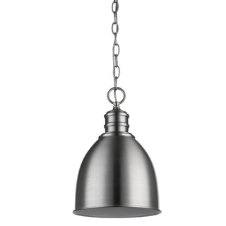 Buy satin-nickel-and-metal-shade Colby Pendant by Acclaim Lighting