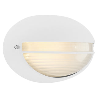 Buy white-with-opal-glass-and-opal-shade Clifton Oval Outdoor (Wet) Sconce by Access