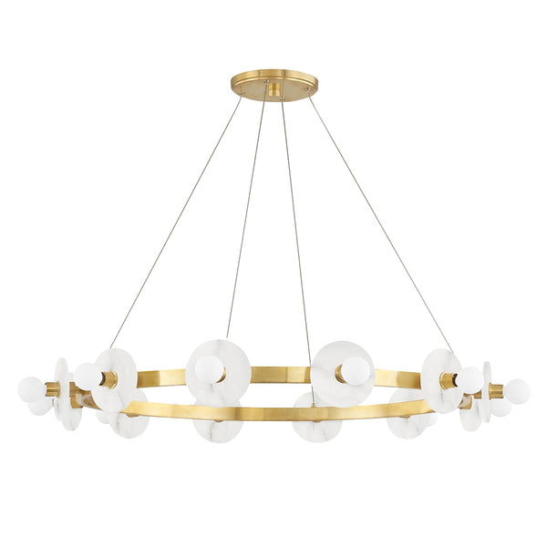 Austen Outdoor (Damp) Chandelier by Hudson Valley