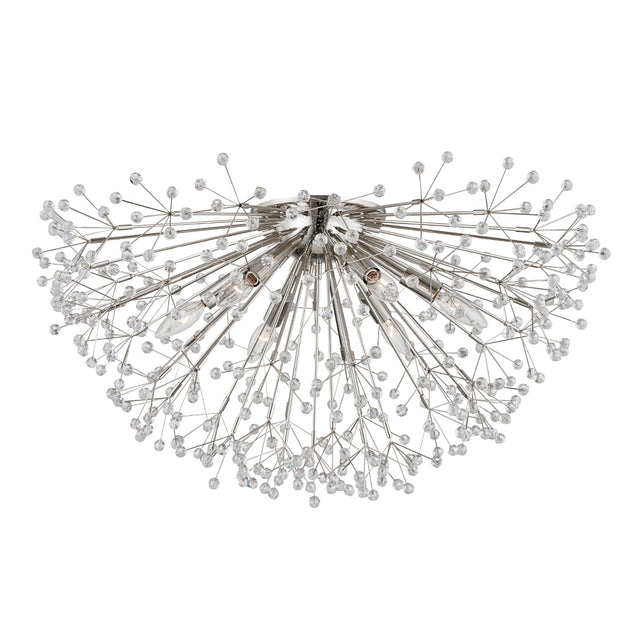 Dunkirk Outdoor (Damp) Semi Flush Mount Light by Hudson Valley