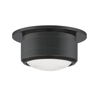 Buy old-bronze Greenport Outdoor (Damp) Flush Mount Ceiling Light by Hudson Valley