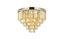 Sydney Flush Mount Ceiling Light by Elegant Lighting