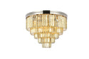 Sydney Flush Mount Ceiling Light by Elegant Lighting