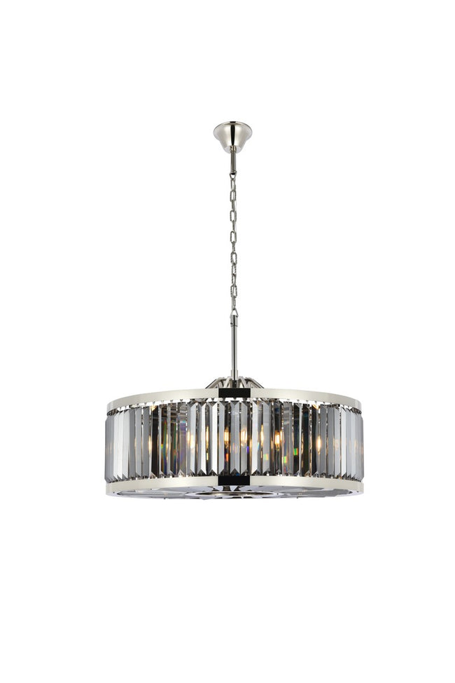 Elegant Lighting-1233D35PN-SS/RC|MAIN