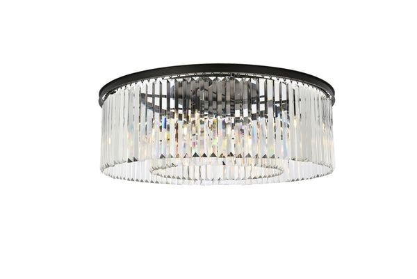 Sydney Flush Mount Ceiling Light by Elegant Lighting