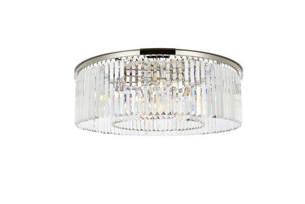 Sydney Flush Mount Ceiling Light by Elegant Lighting