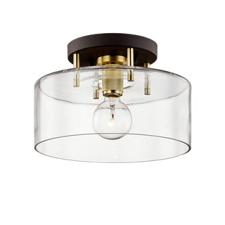 Bergamot Station Outdoor (Damp) Semi-Flush Mount Ceiling Light by Troy Lighting