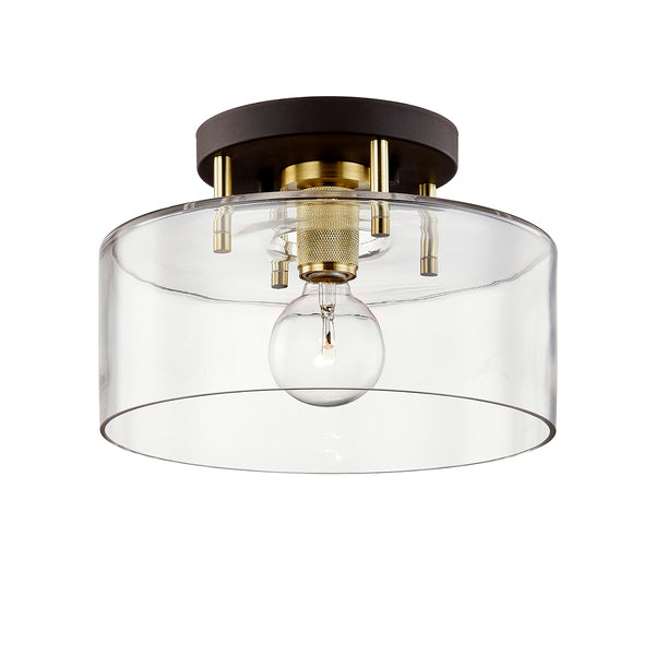 Bergamot Station Outdoor (Damp) Semi-Flush Mount Ceiling Light by Troy Lighting