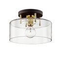 Bergamot Station Outdoor (Damp) Flush Mount Ceiling Light by Troy Lighting