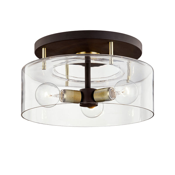 Bergamot Station Outdoor (Damp) Flush Mount Ceiling Light by Troy Lighting