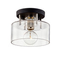 Bergamot Station Outdoor (Damp) Flush Mount Ceiling Light by Troy Lighting