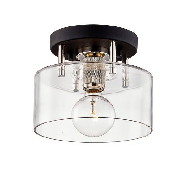 Bergamot Station Outdoor (Damp) Flush Mount Ceiling Light by Troy Lighting