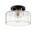 Bergamot Station Outdoor (Damp) Semi-Flush Mount Ceiling Light by Troy Lighting