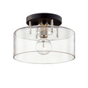 Bergamot Station Outdoor (Damp) Flush Mount Ceiling Light by Troy Lighting
