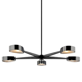 Buy textured-black Allisio Outdoor (Damp) Chandelier by Troy Lighting