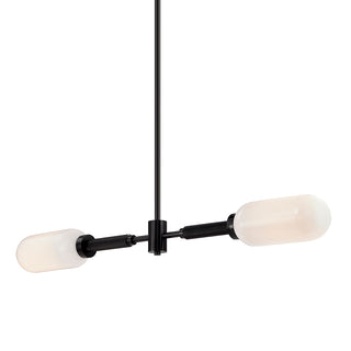 Buy anodized-black-with-opal-glossy-glass-and-opal-shade Annex Outdoor (Damp) Pendant by Troy Lighting