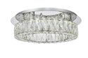 Monroe Flush Mount Ceiling Light by Elegant Lighting