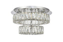 Monroe Flush Mount Ceiling Light by Elegant Lighting