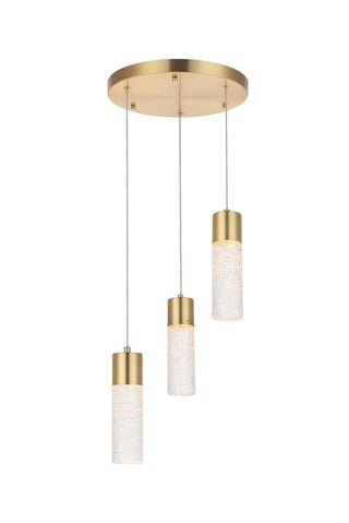 Buy gold Constellation Pendant by Elegant Lighting