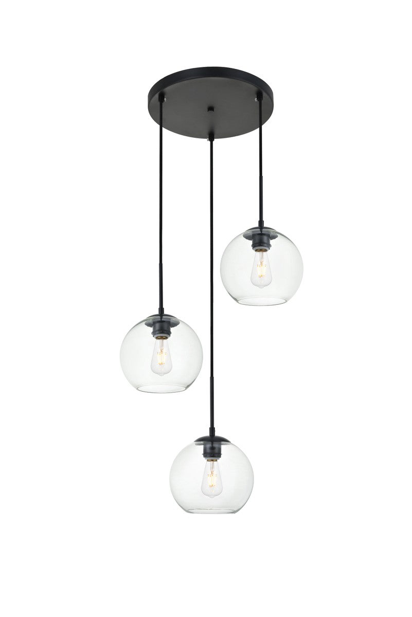 Elegant Lighting-LD2208BK image