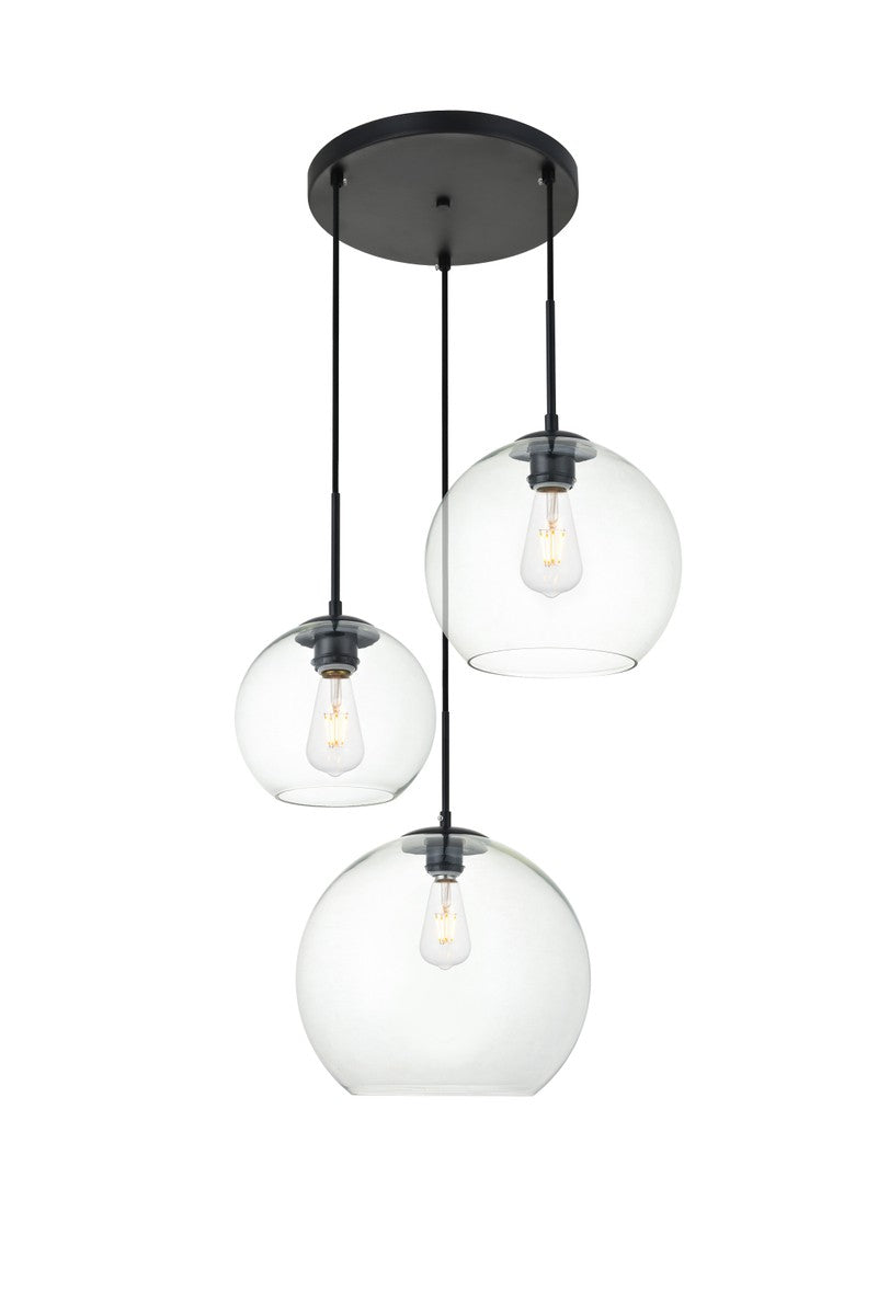 Elegant Lighting-LD2218BK image
