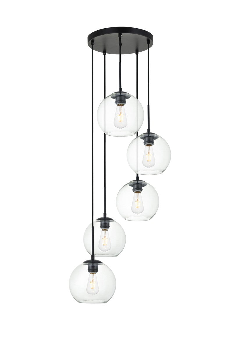 Elegant Lighting-LD2226BK image
