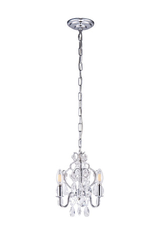 Buy chrome Karter Pendant by Elegant Lighting