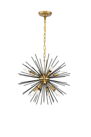 Timber Pendant by Elegant Lighting