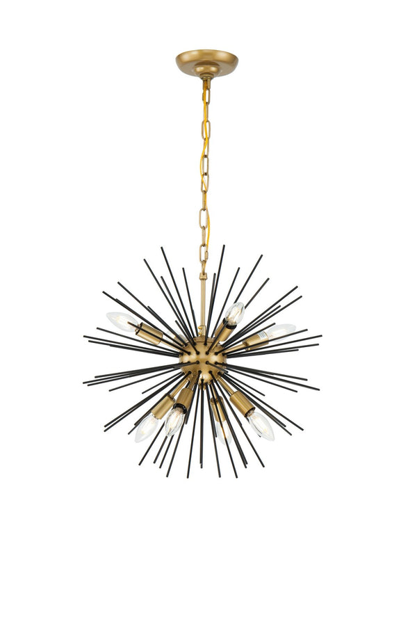 Timber Pendant by Elegant Lighting