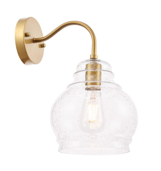 Buy brass Pierce Sconce by Elegant Lighting