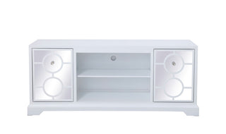 Buy white Modern TV Stand by Elegant Lighting