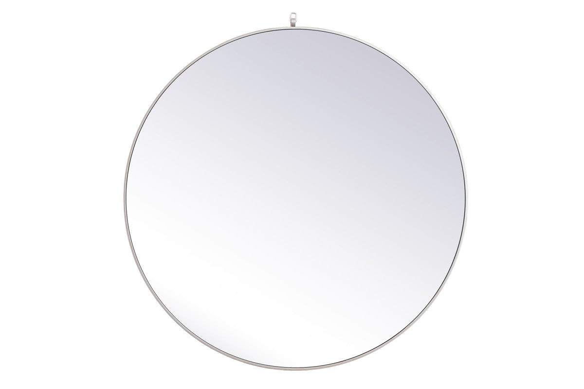 Rowan Mirror by Elegant Lighting – Size: 45.00"L x 1.00"W x 45.00"H – Finish: Silver – Elegant Lighting-MR4745S