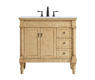 Buy antique-beige Lexington Vanity by Elegant Lighting