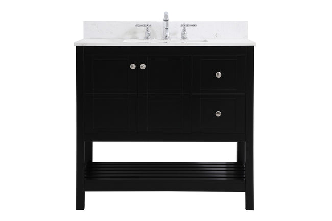 Elegant Lighting-VF16436BK-BS|MAIN