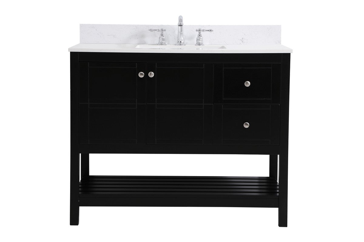 Elegant Lighting-VF16442BK-BS|MAIN
