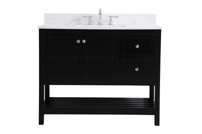 Elegant Lighting-VF16442BK-BS|MAIN