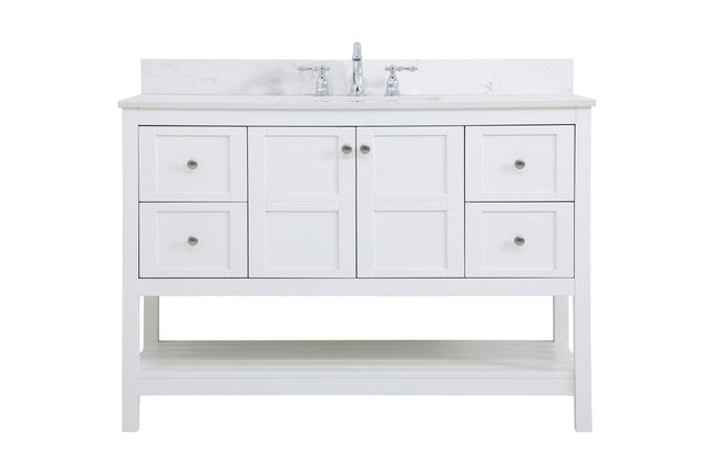 Elegant Lighting-VF16448WH-BS|MAIN