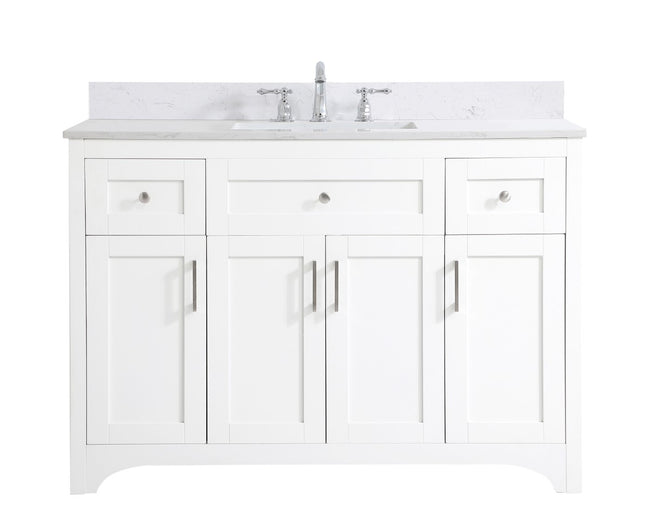 Elegant Lighting-VF17048WH-BS|MAIN